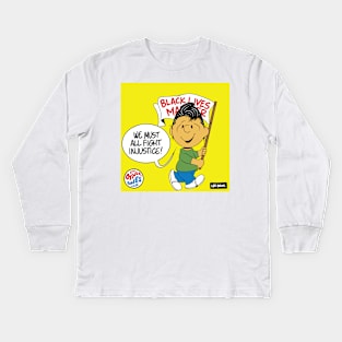 The Other Ones Very Asian Fight Injustice Kids Long Sleeve T-Shirt